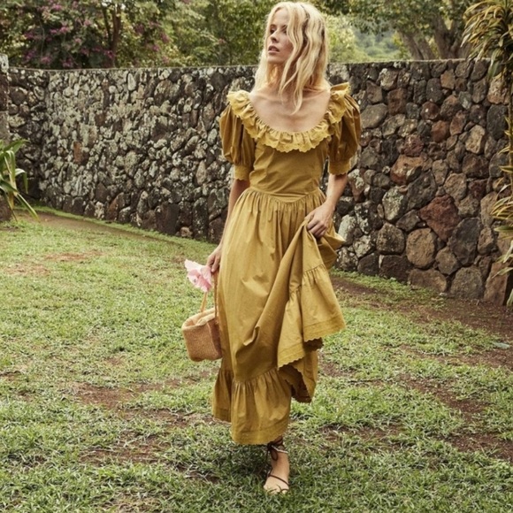 Doen Dresses & Skirts - Doen Lupine Maxi Dress